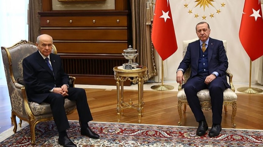 Cumhurbaşkanı Erdoğan ve MHP Lideri Bahçeli arasında önemli görüşme