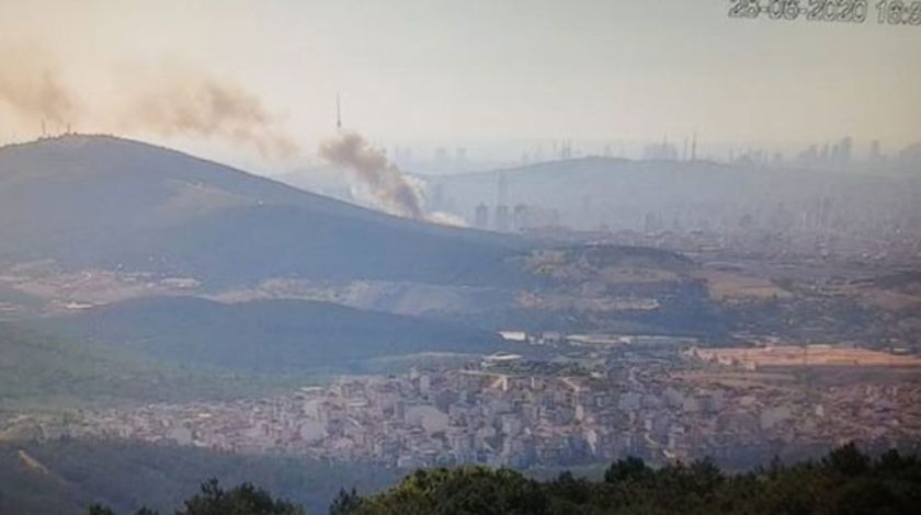 İstanbul'da korkutan yangın