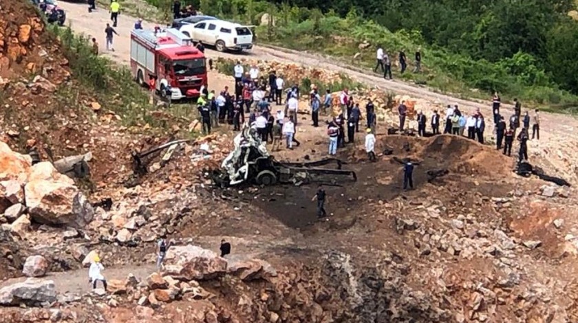 Havai fişek patlamasındaki iddialara Jandarma Komutanlığı'ndan cevap