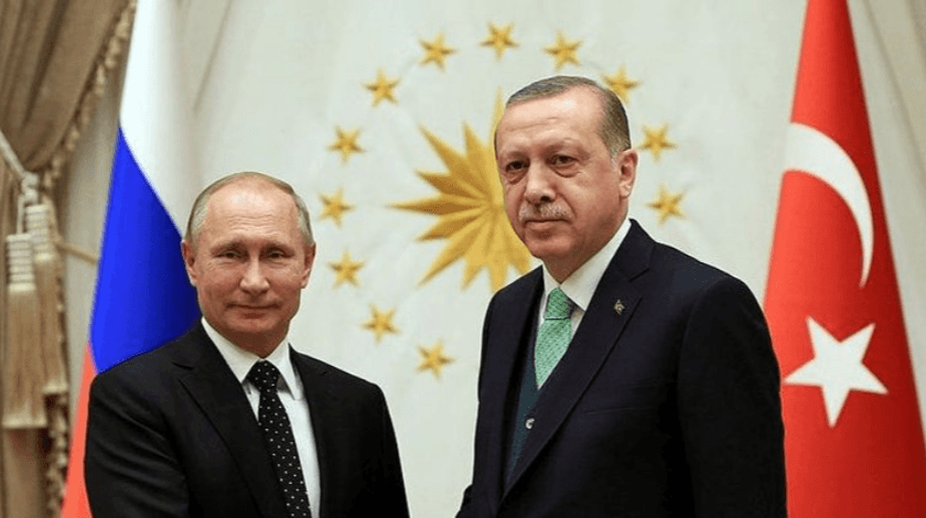 Cumhurbaşkanı Erdoğan Putin ile görüştü