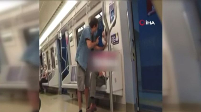 Ankara Metrosu'nda 'şarkı söyleme' kavgası