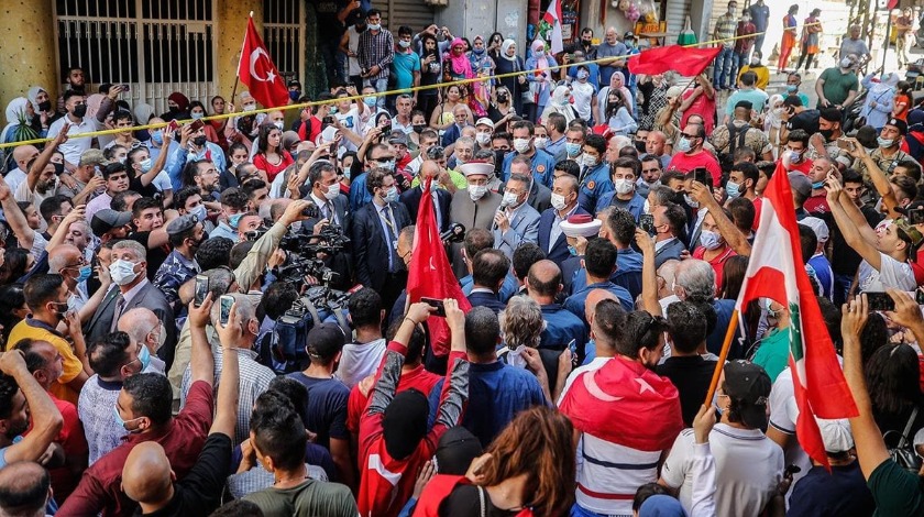 Lübnan'dan Türkiye'ye övgü: Türk heyeti bu yüzden coşkuyla karşılandı