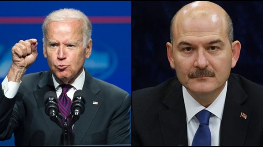 Bakan Soylu'dan Joe Biden'a anladığı dilden tepki!