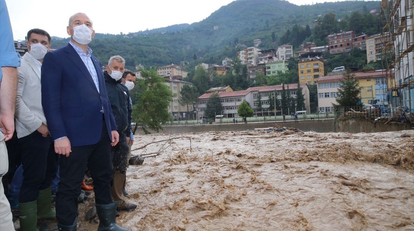 Soylu'dan Giresun açıklaması: Deprem de gördüm fakat bu başka bir şey