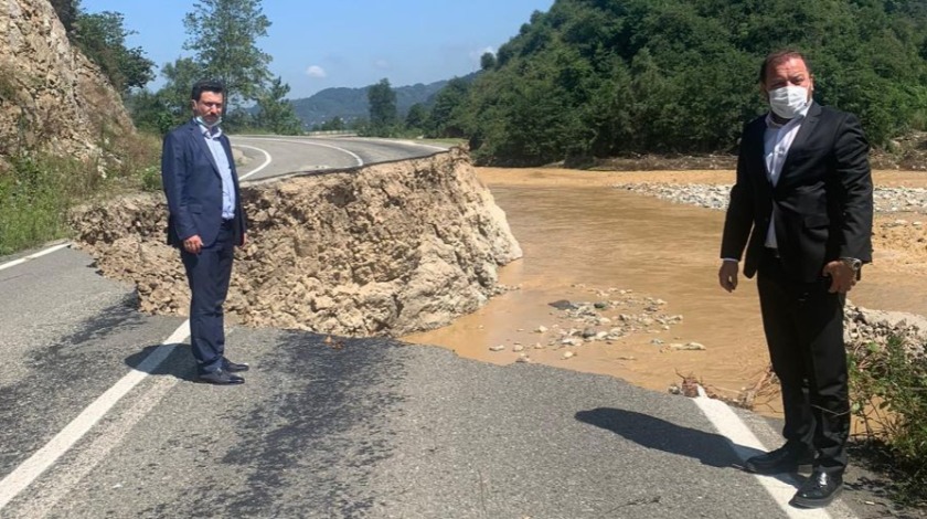 MHP heyeti afet bölgesinde