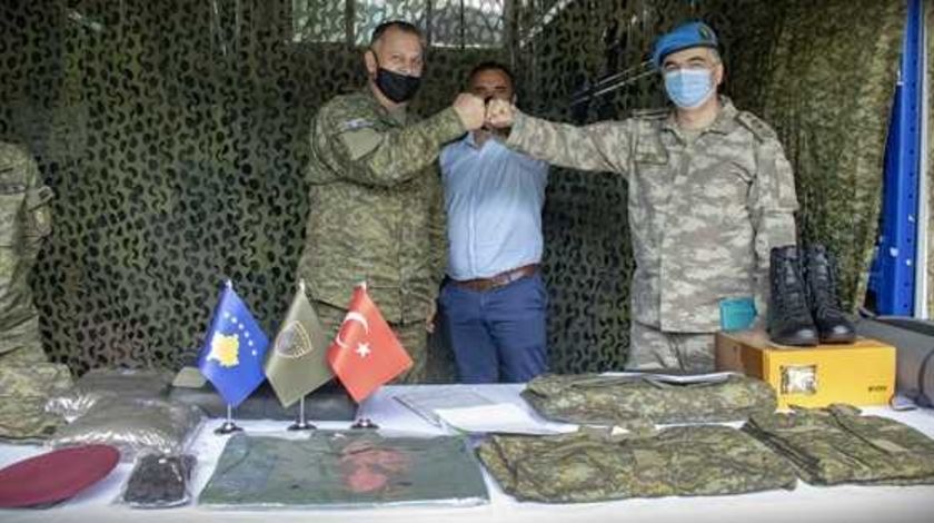 TSK'dan Kosova ordusuna destek