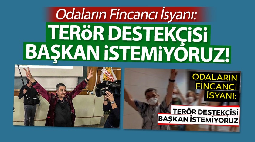 Odalardan Fincancı isyanı: Terör destekçisi başkan istemiyoruz