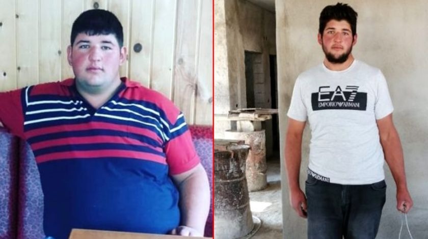 Askere gidebilmek için 3 ayda 61 kilo verdi