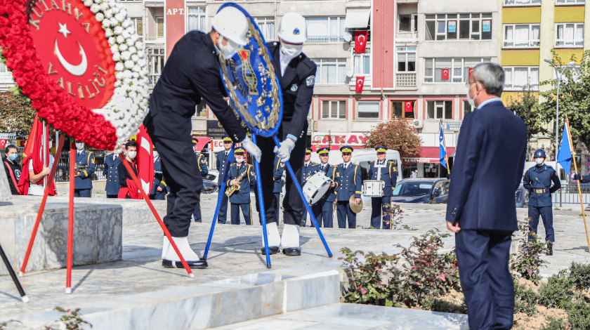 Kütahya'da, 29 Ekim Cumhuriyet bayramı kutlamaları başladı