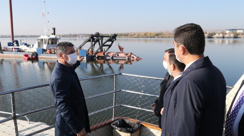 Mogan Gölü için temizlik çalışmaları başladı