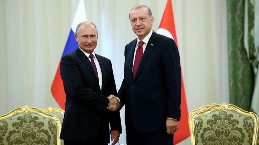 Erdoğan ve Putin Dağlık Karabağ'ı görüştü