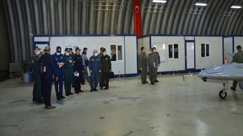 Dost ülkeden Türkiye'nin İHA üssüne ziyaret