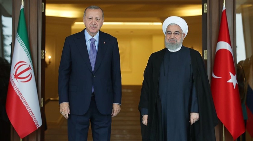 Erdoğan ile İran Ruhani görüştü