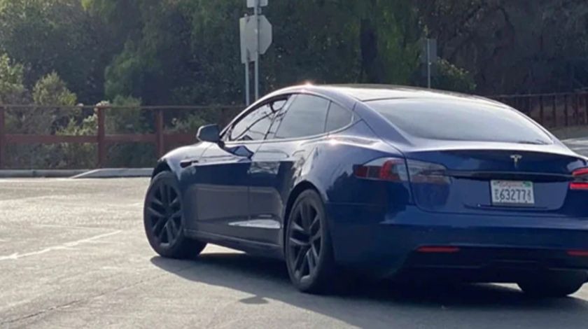 Tesla'dan bir ilk! Böyle görüntülendi