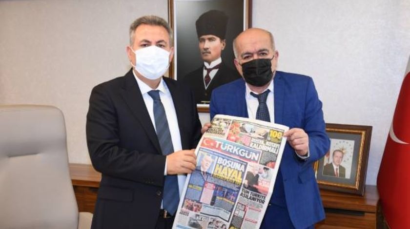 Adana Valisi Elban'dan Türkgün Gazetesi mesajı