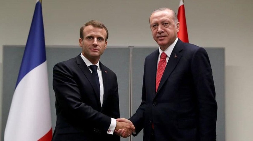 Macron'dan Cumhurbaşkanı Erdoğan'a mektup