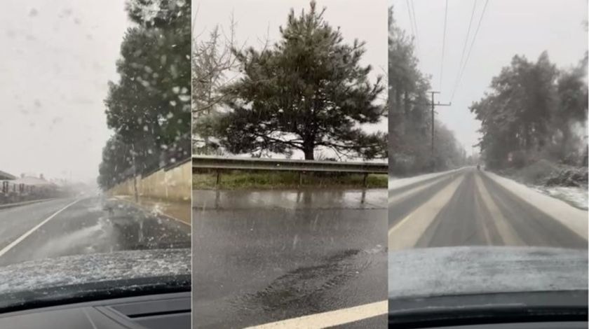 İstanbul'da beklenen kar yağışı başladı