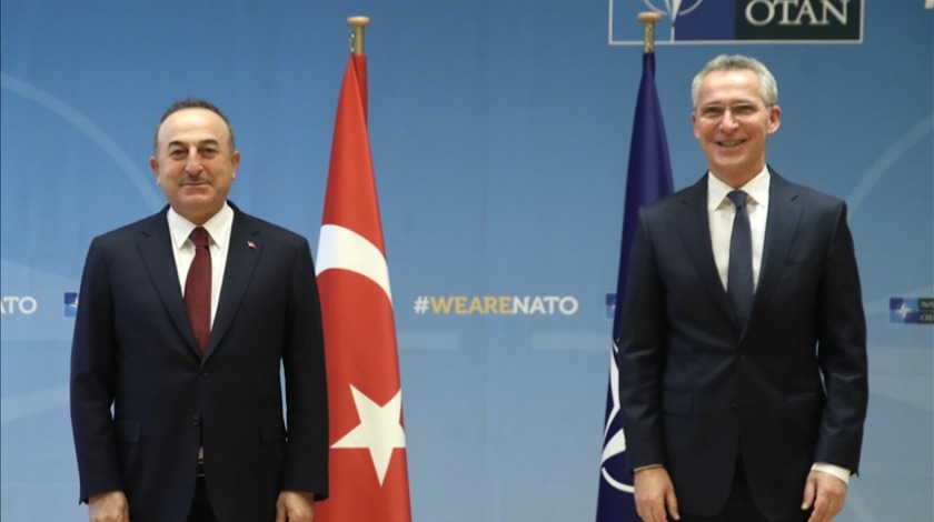 Bakan Çavuşoğlu, NATO Genel Sekreteri Stoltenberg ile görüştü