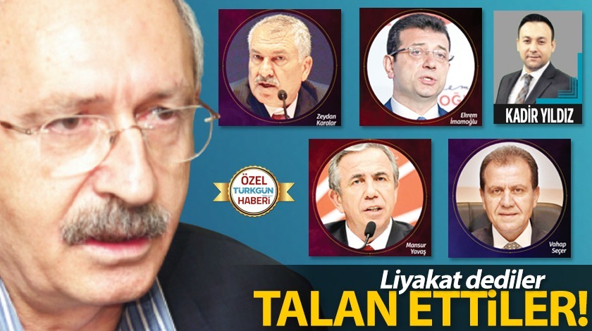 Liyakat dediler talan ettiler