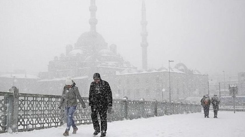 İstanbul için kar uyarısı!