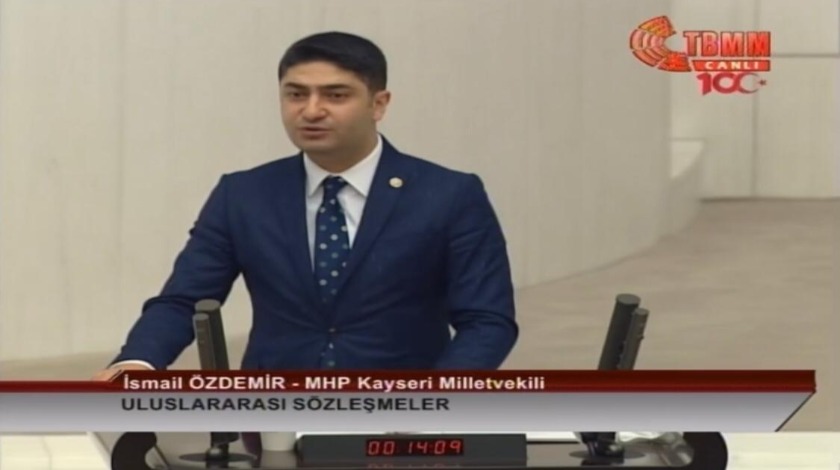 MHP'li Özdemir: Türklüğün Kıbrıs'taki varlığı asla silinmeyecektir