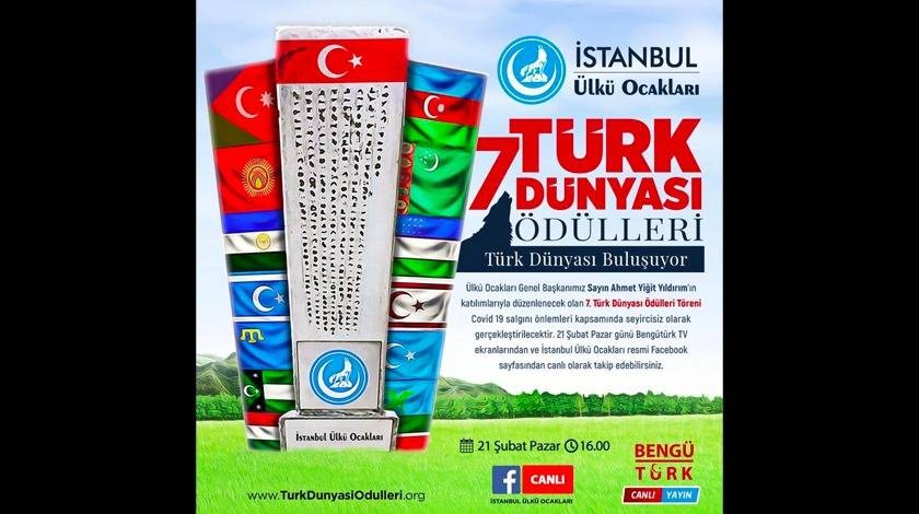 Türk Dünyası Ödülleri sahiplerini buluyor