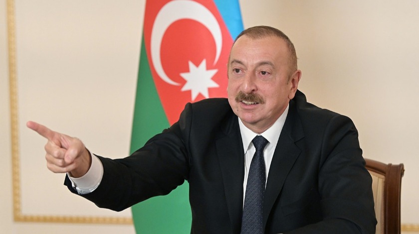 Aliyev: Ermenistan'ın 10 Kasım bildirisini uygulayacağını umuyorum