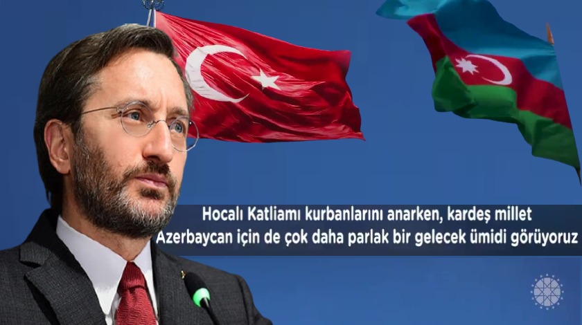 Fahrettin Altun, Hocalı katliamını anlatan video paylaştı