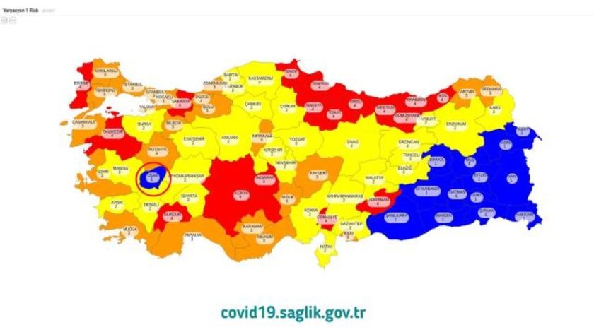 Herkes batıdaki tek mavi renkli ilimizi konuşuyor