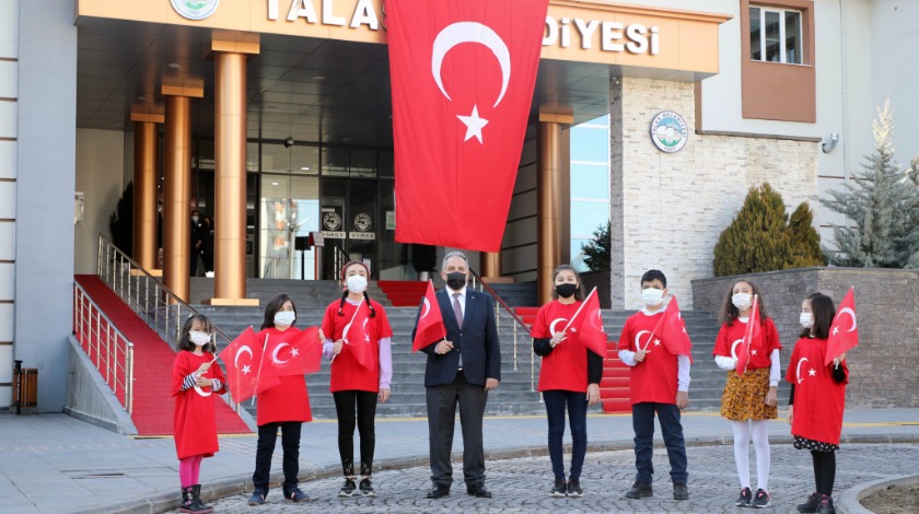 Talaslı Öğrencilerden İstiklal Marşı klibi