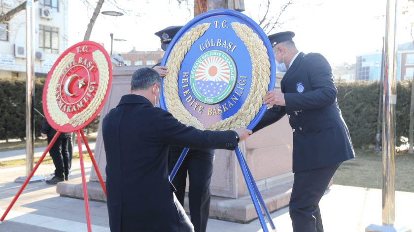 Gölbaşı'nda 18 Mart Çanakkale Zaferi’nin 106. Yılı kutlandı