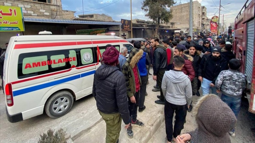 Suriye'nin kuzeyindeki Bab'da bombalı terör saldırısı