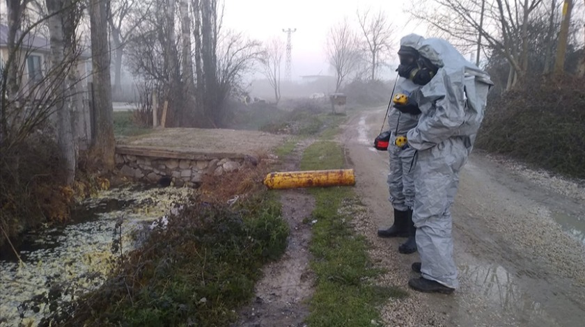 Sakarya'da kimyasal gaz paniği