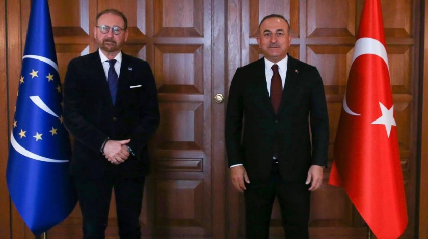 Çavuşoğlu, Avrupa Konseyi Parlamenter Meclisi Başkanı ile görüştü