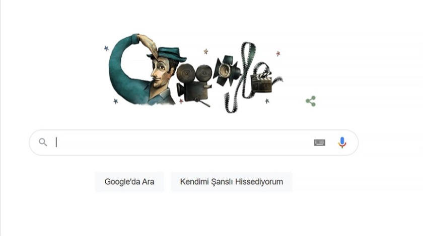 Google'dan Sadri Alışık'a özel doodle