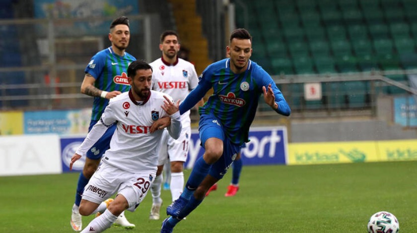 Karadeniz derbisinde gol yok! Trabzonspor ve Çaykur Rizespor yenişemedi