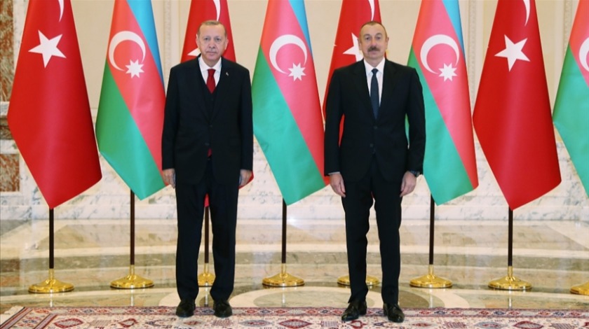 Erdoğan, Aliyev ile görüştü