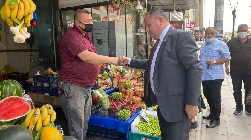 MHP’li Halil Öztürk, esnafımızı daha güçlü desteklemeliyiz dedi