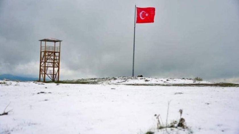 Karadeniz'e mayıs ayında kar yağdı