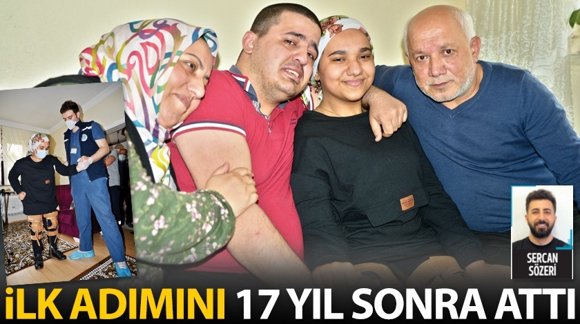 İlk adımını 17 yıl sonra attı