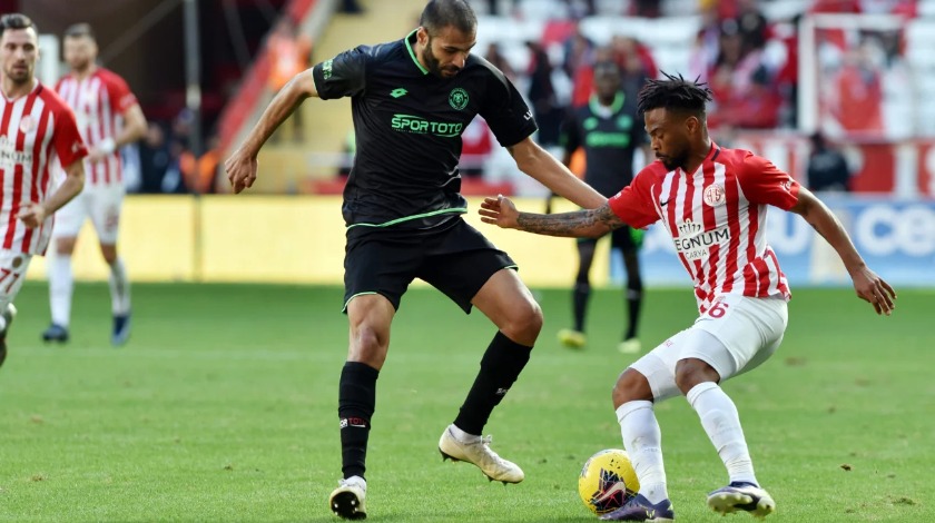 Antalyaspor ve Konyaspor yenişemedi