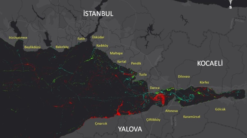 Marmara Denizi'ndeki müsilajın yoğunluk haritası çıkarıldı