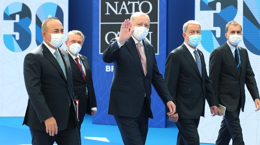 Cumhurbaşkanı Erdoğan'dan NATO zirvesinde 'istikrar' mesajı