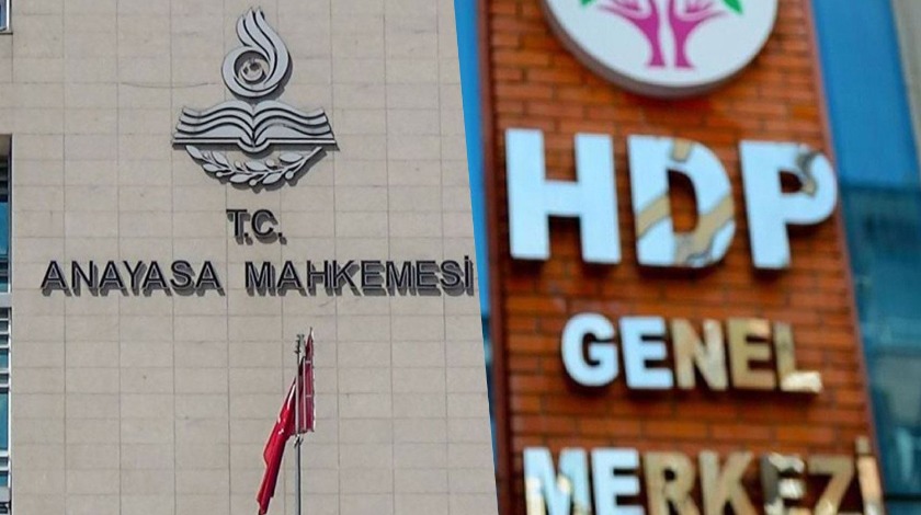 HDP'yi kapatma davasında AYM iddianamenin kabulünü istedi