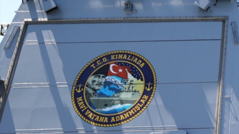 TCG Kınalıada için özel amblem