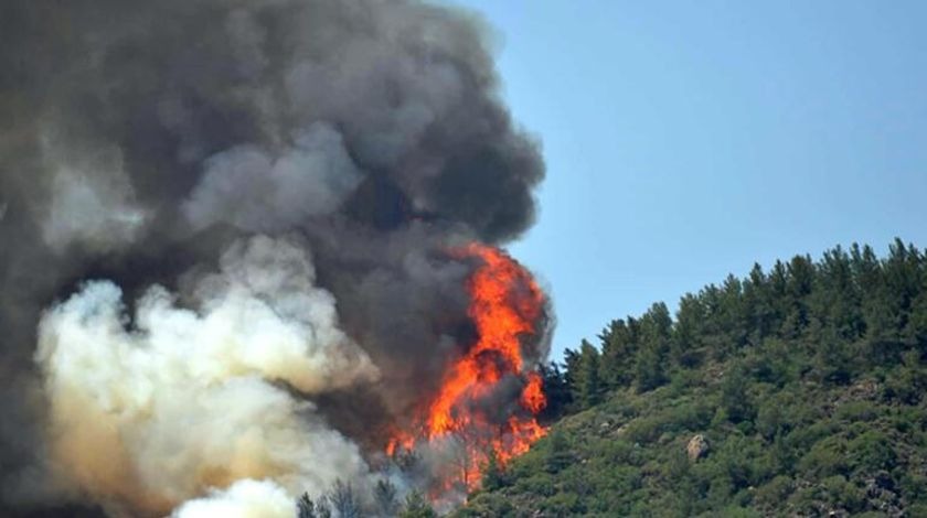 Marmaris'teki orman yangını durduruldu mu? Marmaris'teki orman yangını son durum nedir?