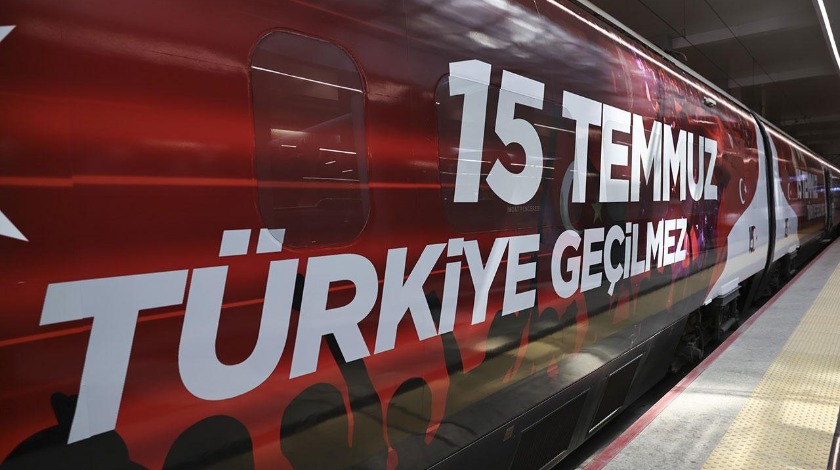 15 Temmuz Demokrasi ve Milli Birlik Treni İstanbul'a yola çıktı