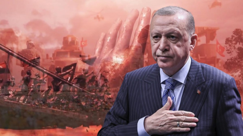 Erdoğan'dan SİHA'lı Oruç Reis'li 15 Temmuz paylaşımı: Türkiye Geçilmez