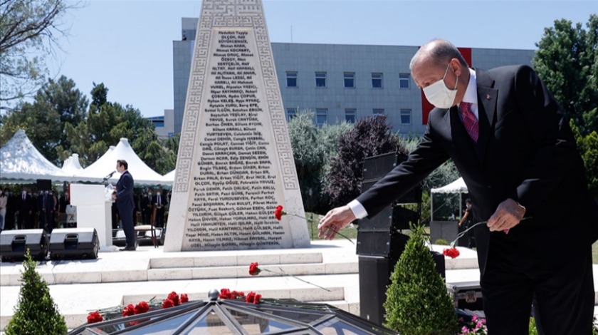 Cumhurbaşkanı Erdoğan: 15 Temmuz destanı hepimizin ortak gurur kaynağıdır