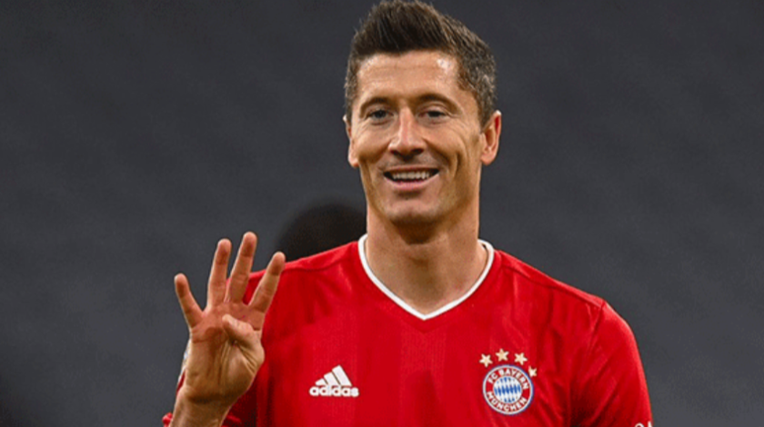 Lewandowski Almanya'da yılın futbolcusu seçildi